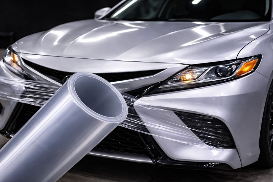 Degré de brillance PPF Pare-chocs avant et capot