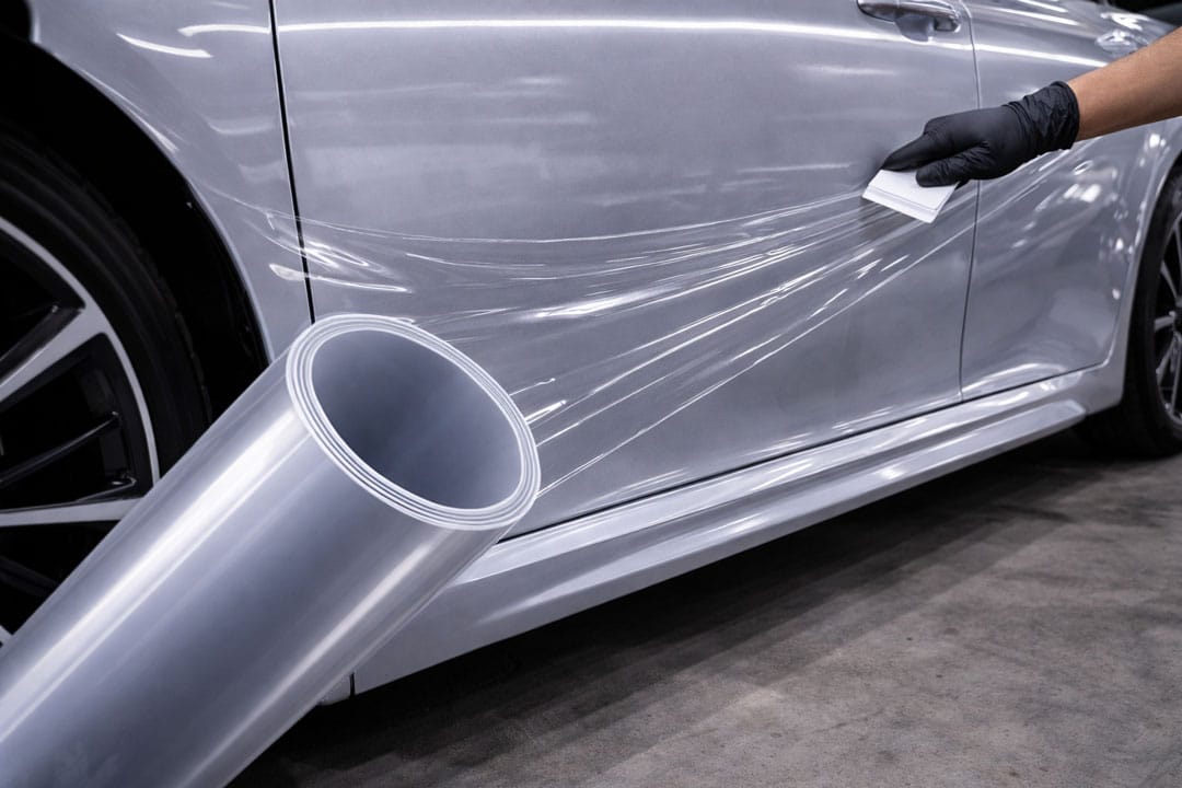 Degré de brillance PPF Bas de caisse et portes inférieures