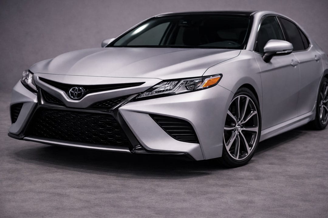 Voitures grises argentées satinées PPF Film de protection de peinture satinée